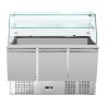 Saladette Refrigerata 3 Porte - 368 L - Dynasteel