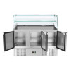 Saladette Refrigerata 3 Porte - 368 L - Dynasteel