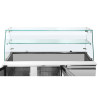 Saladette Refrigerata 3 Porte - 368 L - Dynasteel