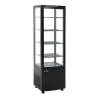 Black Refrigerated Display Case Series C 235 L - Polar