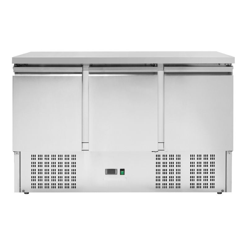 Tavolo Refrigerato Compatto GN 1/1 Positivo 3 Porte Tavolo Refrigerato Compatto GN 1/1 Positivo 3 Porte