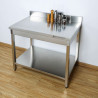 Tavolo Inox Dynasteel | Robusto e Funzionale | Ristorazione professionale