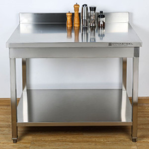Tavolo Inox Dynasteel | Robusto e Funzionale | Ristorazione professionale