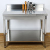 Tavolo Inox Dynasteel | Robusto e Funzionale | Ristorazione professionale