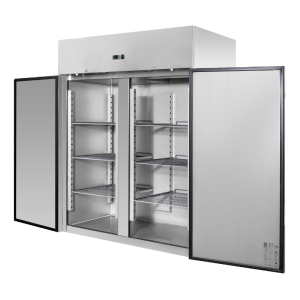 Armadio Refrigerato Positivo 1400 L Inox GN 2/1 – 2 Porte