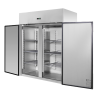 Armadio Refrigerato Positivo 1400 L Inox GN 2/1 – 2 Porte