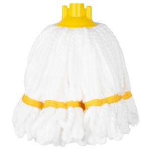 Testa Mop in Microfibra con Fascia Gialla - 0,15 kg
