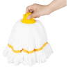 Testa Mop in Microfibra con Fascia Gialla - 0,15 kg