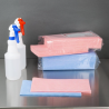 Panno di Pulizia Bagno Rosso - Confezione da 50