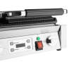 Grill a contatto doppio piastre scanalate