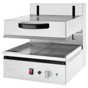 Piastra di Cottura e Griglia Salamandra Altezza Regolabile - 2800 W