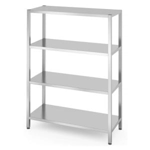 Racks di Stoccaggio 4 Livelli 1200 x 500 mm - HENDI