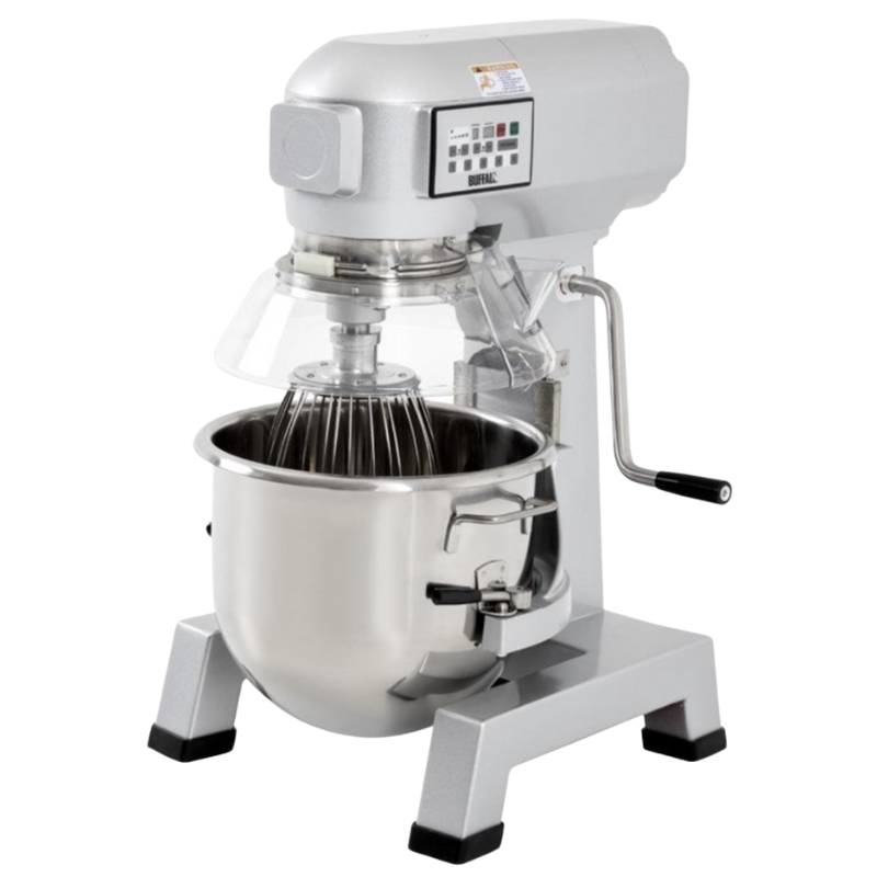 Sbattitore Miscelatore Planetario Digitale in Alluminio e Acciaio Inox - 20 L Sbattitore Miscelatore Planetario Digitale in Alluminio e Acciaio Inox - 20 L