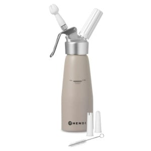 Sifone per panna montata Taupe - 0,5 L - HENDI