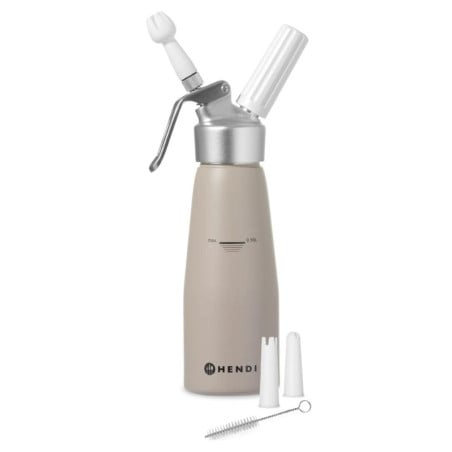 Sifone per panna montata Taupe - 0,5 L - HENDI