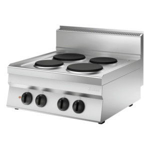 Fornello Elettrico 4 Fuochi - Serie 650