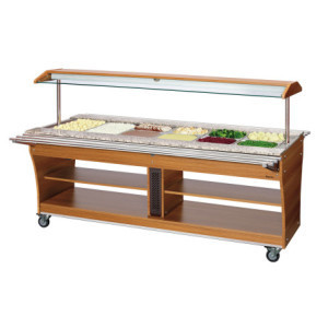 Chariot Buffet Caldo - 6 x GN 1/1