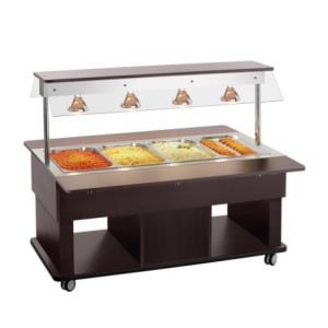 Carrello Buffet Caldo Bambino - 4 x GN 1/1