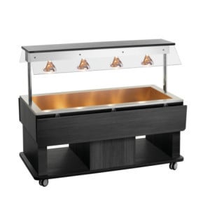 Carrello Buffet Caldo Bambino - 4 x GN 1/1
