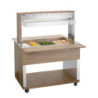 Carrello Buffet Caldo - 3 x GN 1/1