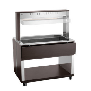 Carrello Buffet Caldo - 3 x GN 1/1