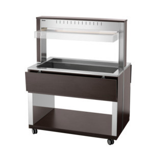 Carrello Buffet Caldo - 3 x GN 1/1