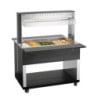 Carrello Buffet Caldo - 3 x GN 1/1