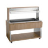 Carrello Buffet Caldo - 4 x GN 1/1
