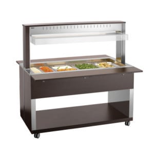 Carrello Buffet Caldo - 4 x GN 1/1