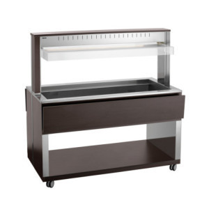 Carrello Buffet Caldo - 4 x GN 1/1