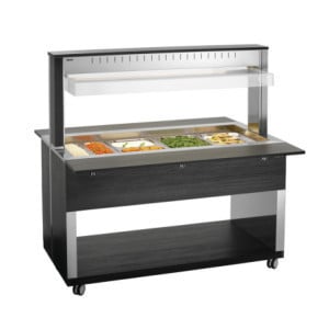 Carrello Buffet Caldo - 4 x GN 1/1