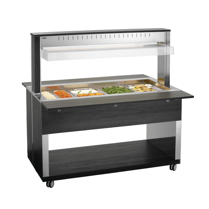 Carrello Buffet Caldo - 4 x GN 1/1