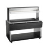 Carrello Buffet Caldo - 4 x GN 1/1