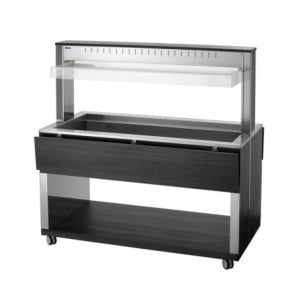 Carrello Buffet Caldo - 4 x GN 1/1
