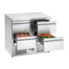 Mini Tavolo Refrigerato GN 1/1 - 4 Cassetti