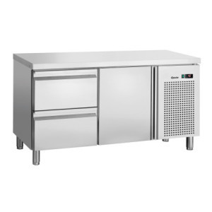 Tavolo Refrigerato Positivo 1 Porta e 2 Cassetti GN 1/1