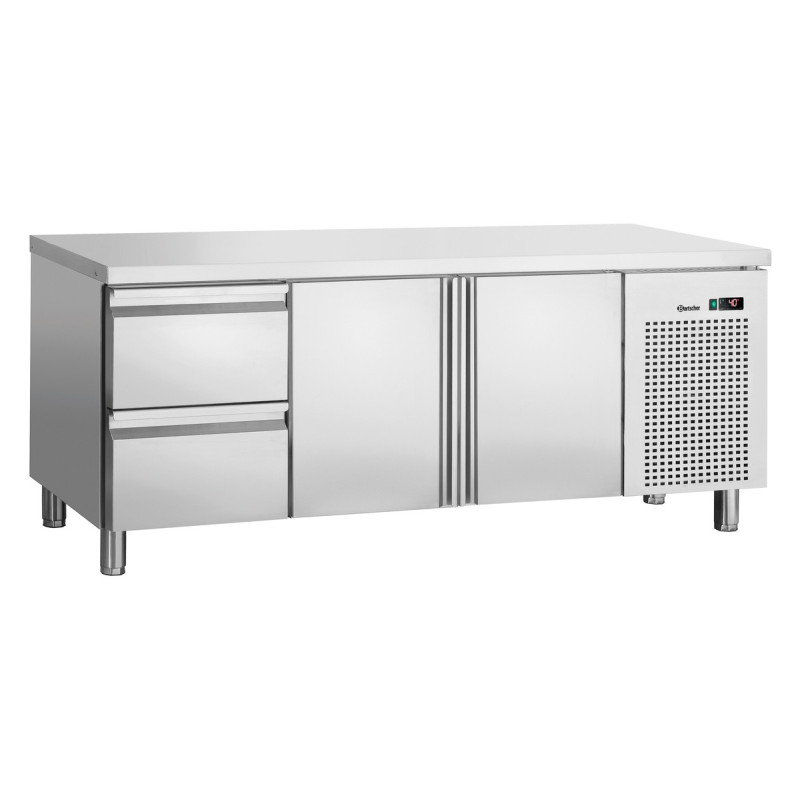 Tavolo Refrigerato Positivo 2 Porte e 2 Cassetti GN 1/1