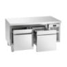 Tavolo Refrigerato Positivo 2 Porte GN 1/1 con Sottobase