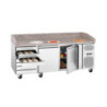 Mobile per Pizza Refrigerato a 2 Porte e 7 Cassetti