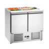 Saladette Refrigerata a 2 Porte - 2 x GN 1/1 e 3 x GN 1/6