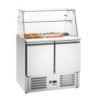 Saladette Refrigerata a 2 Porte - 2 x GN 1/1 e 3 x GN 1/6