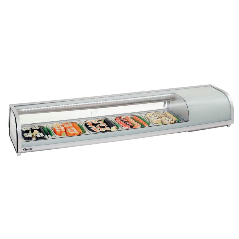 Espositore Refrigerato per Sushi - 5 x GN 1/2 Espositore Refrigerato per Sushi - 5 x GN 1/2