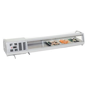 Espositore Refrigerato per Sushi - 5 x GN 1/2