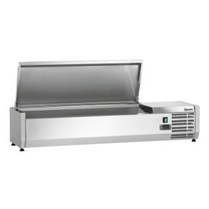 Saladette Refrigerata da Appoggio Inox - 5 x GN 1/4