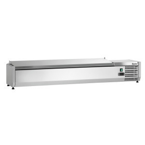 Saladette Refrigerata da Appoggio Inox - 7 x GN 1/4
