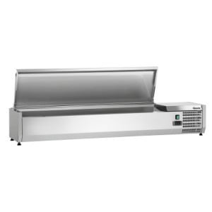 Saladette Refrigerata da Appoggio Inox - 7 x GN 1/4