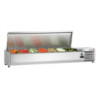 Saladette Refrigerata da Appoggio Inox - 7 x GN 1/4