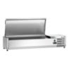 Saladette Refrigerata da Appoggio Inox - 3 x GN 1/3 + 1 x GN 1/2