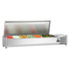 Saladette Refrigerata da Appoggio Inox - 5 x GN 1/3 + 1 x GN 1/2