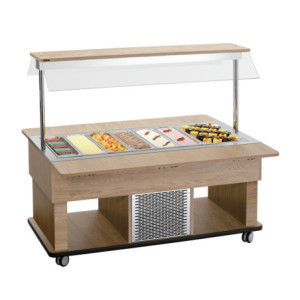 Carrello Buffet Caldo Bambino - 4 x GN 1/1